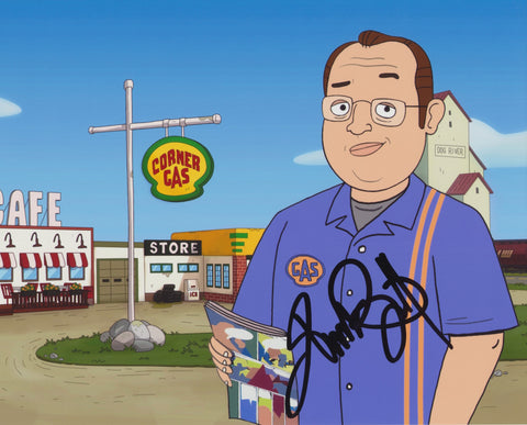 BRENT BUTT SIGNED CORNER GAS ANIMATED 8X10 PHOTO