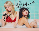 RIKI LINDHOME & KATE MICUCCI SIGNED GARFUNKEL AND OATES 8X10 PHOTO 4