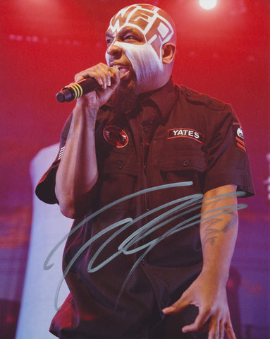 TECH N9NE SIGNED 8X10 PHOTO