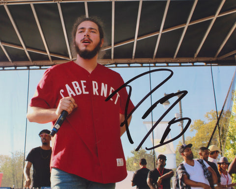 POST MALONE SIGNED 8X10 PHOTO 7