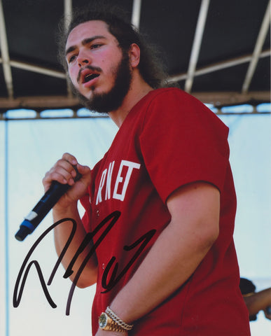 POST MALONE SIGNED 8X10 PHOTO 10