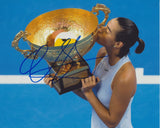 CAROLINE GARCIA SIGNED WTA TENNIS 8X10 PHOTO 3