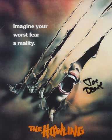 JOE DANTE SIGNED THE HOWLING 8X10 PHOTO