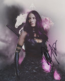 OLIVIA MUNN SIGNED X-MEN APOCALYPSE 8X10 PHOTO 2