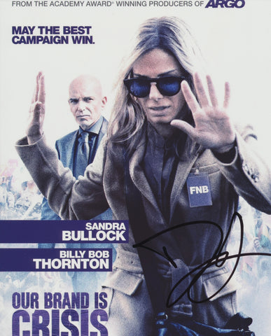 DAVID GORDON GREEN SIGNED OUR BRAND IS CRISIS 8X10 PHOTO