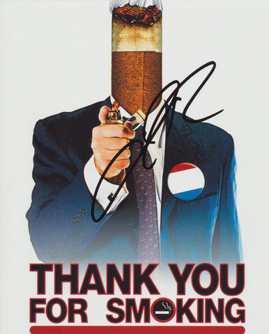JASON REITMAN SIGNED THANK YOU FOR SMOKING 8X10 PHOTO