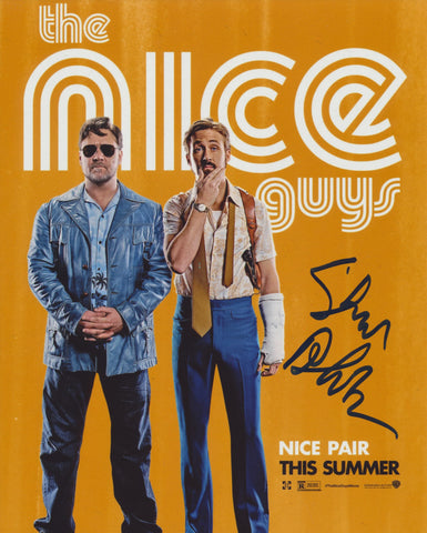 SHANE BLACK SIGNED THE NICE GUYS 8X10 PHOTO