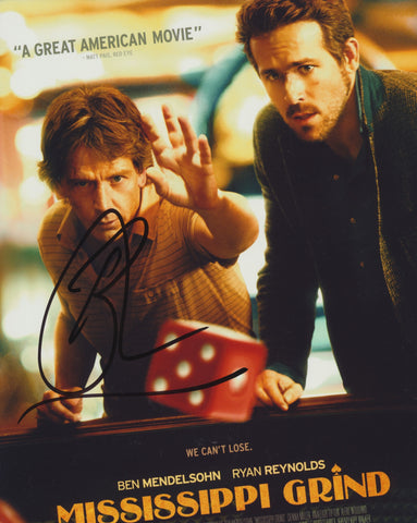 BEN MENDELSOHN SIGNED MISSISSIPPI GRIND 8X10 PHOTO