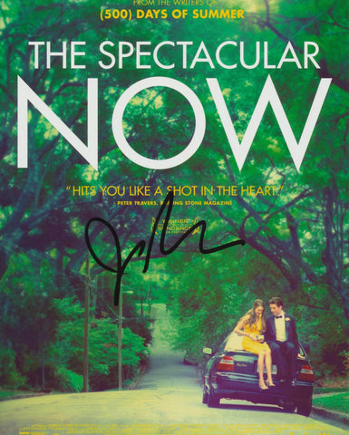 JAMES PONSOLDT SIGNED THE SPECTACULAR NOW 8X10 PHOTO