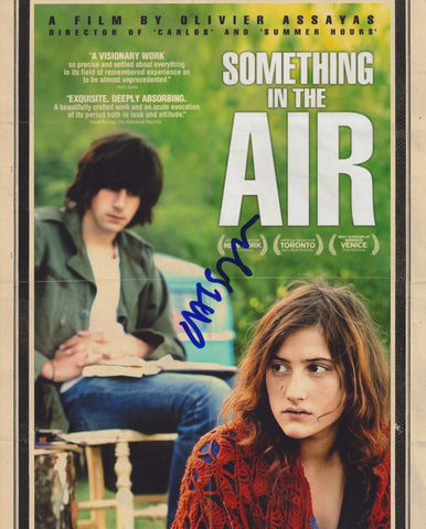 OLIVIER ASSAYAS SIGNED SOMETHING IN THE AIR 8X10 PHOTO