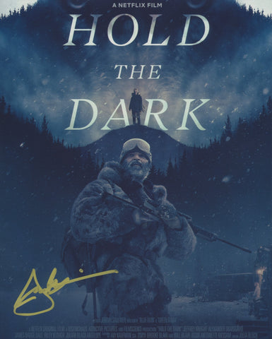 JEREMY SAULNIER SIGNED HOLD THE DARK 8X10 PHOTO