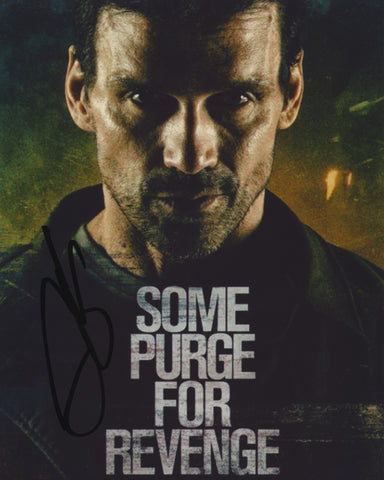 FRANK GRILLO SIGNED THE PURGE: ANARCHY 8X10 PHOTO