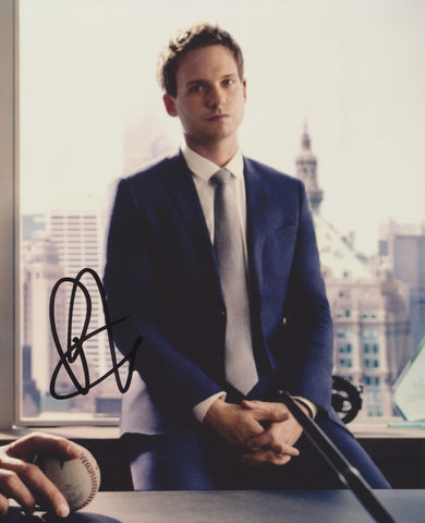 PATRICK J ADAMS SIGNED SUITS 8X10 PHOTO 5