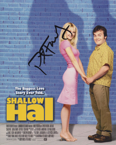 PETER FARRELLY SIGNED SHALLOW HAL 8X10 PHOTO