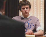 JESSE EISENBERG SIGNED THE SOCIAL NETWORK 8X10 PHOTO