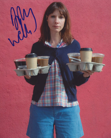 DOLLY WELLS SIGNED 8X10 PHOTO