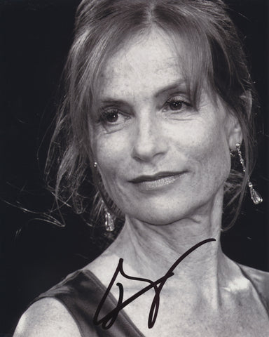 ISABELLE HUPPERT SIGNED 8X10 PHOTO 2