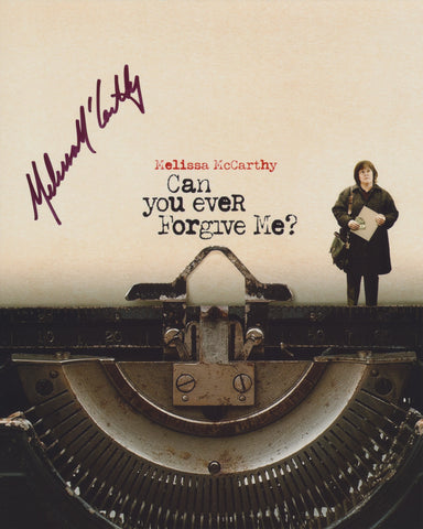 MELISSA MCCARTHY SIGNED CAN YOU EVER FORGIVE ME? 8X10 PHOTO
