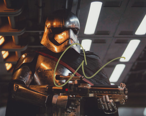 GWENDOLINE CHRISTIE SIGNED STAR WARS 8X10 PHOTO