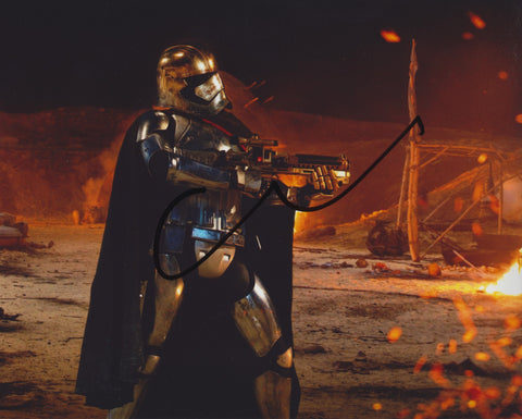 GWENDOLINE CHRISTIE SIGNED STAR WARS 8X10 PHOTO 2