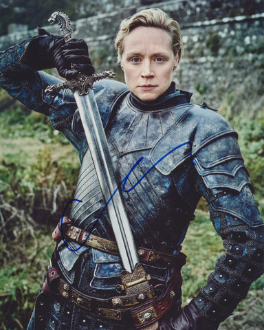 GWENDOLINE CHRISTIE SIGNED GAME OF THRONES 8X10 PHOTO 3