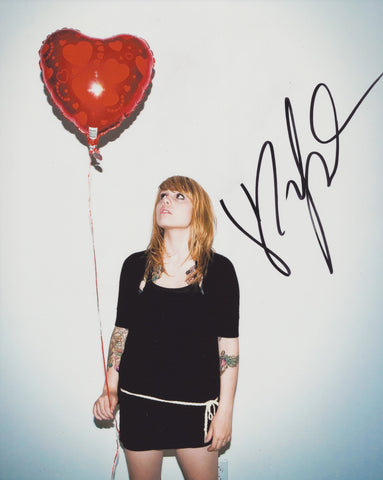 COEUR DE PIRATE BEATRICE MARTIN SIGNED 8X10 PHOTO 2