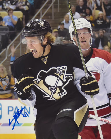 DANIEL SPRONG SIGNED PITTSBURGH PENGUINS 8X10 PHOTO 2