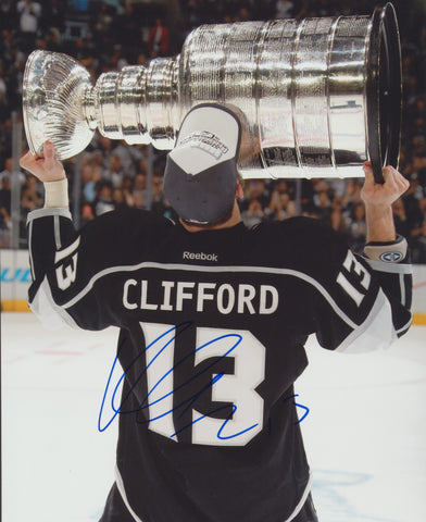 KYLE CLIFFORD SIGNED LOS ANGELES KINGS 8X10 PHOTO 5