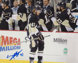 DANIEL SPRONG SIGNED PITTSBURGH PENGUINS 8X10 PHOTO