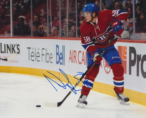 NOAH JUULSEN SIGNED MONTREAL CANADIENS 8X10 PHOTO 2