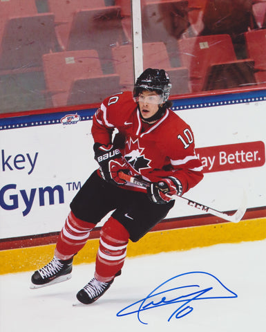 CHARLES HUDON SIGNED TEAM CANADA 8X10 PHOTO 2