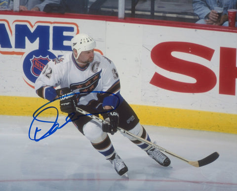 DALE HUNTER SIGNED WASHINGTON CAPITALS 8X10 PHOTO 7