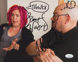 ANDY AND LANA WACHOWSKI SIGNED THE MATRIX CREATORS 8X10 PHOTO JSA