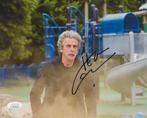 PETER CAPALDI SIGNED DR WHO 8X10 PHOTO JSA