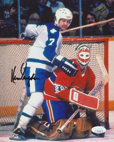 KEN DRYDEN SIGNED MONTREAL CANADIENS 8X10 PHOTO JSA – Overtime Autographs