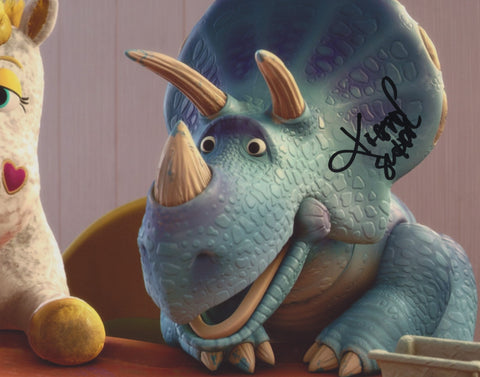 KRISTEN SCHAAL SIGNED TOY STORY 3 8X10 PHOTO