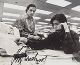 BOB WOODWARD SIGNED WATERGATE REPORTER 8X10 PHOTO