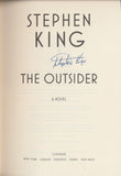 STEPHEN KING SIGNED THE OUTSIDER 1ST EDITION HARDCOVER BOOK