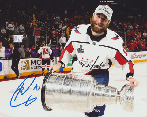 BRETT CONNOLLY SIGNED WASHINGTON CAPITALS 8X10 PHOTO