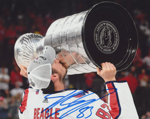 JAY BEAGLE SIGNED WASHINGTON CAPITALS 8X10 PHOTO