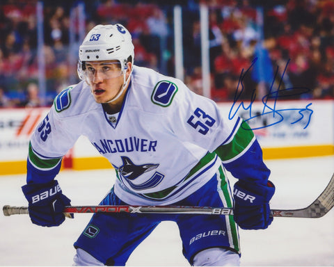 BO HORVAT SIGNED VANCOUVER CANUCKS 8X10 PHOTO 6