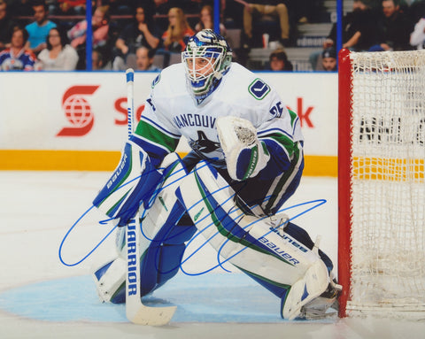 JACOB MARKSTROM SIGNED VANCOUVER CANUCKS 8X10 PHOTO