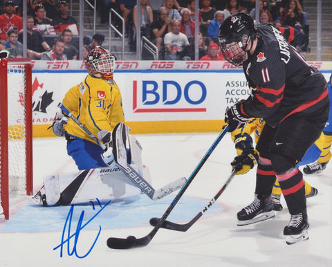 ALEXIS LAFRENIERE SIGNED TEAM CANADA 8X10 PHOTO 4