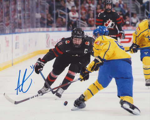 ALEXIS LAFRENIERE SIGNED TEAM CANADA 8X10 PHOTO 5