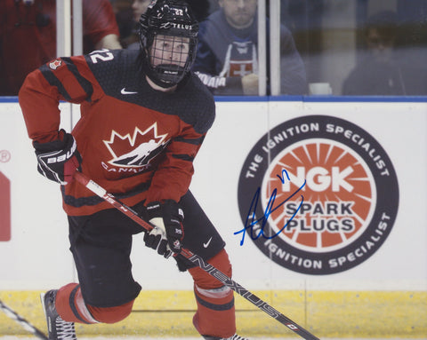 ALEXIS LAFRENIERE SIGNED TEAM CANADA 8X10 PHOTO 6