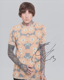 OLIVER SYKES SIGNED BRING ME THE HORIZON 8X10 PHOTO 11