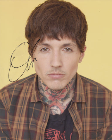 OLIVER SYKES SIGNED BRING ME THE HORIZON 8X10 PHOTO 8