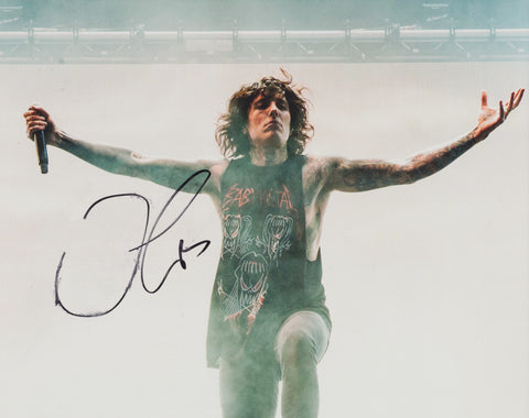 OLIVER SYKES SIGNED BRING ME THE HORIZON 8X10 PHOTO 9