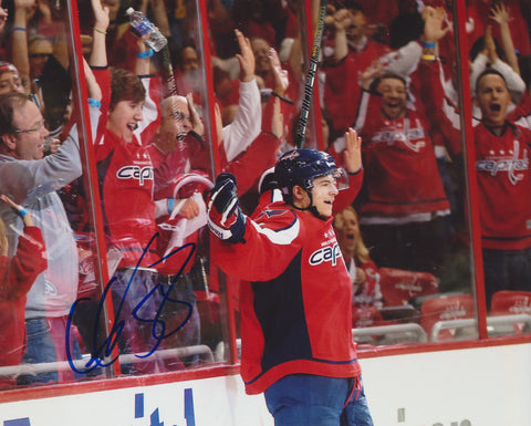 CONNOR CARRICK SIGNED WASHINGTON CAPITALS 8X10 PHOTO