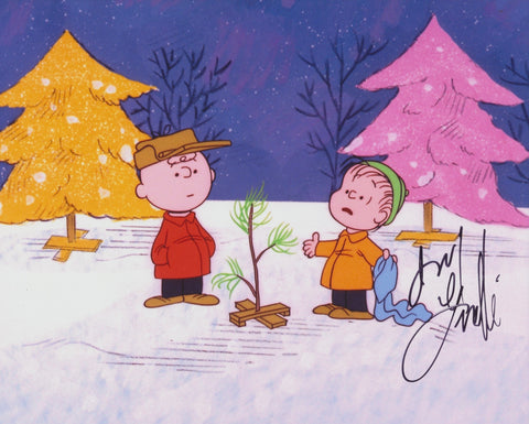 JERRY GRANELLI SIGNED A CHARLIE BROWN CHRISTMAS 8X10 PHOTO 2